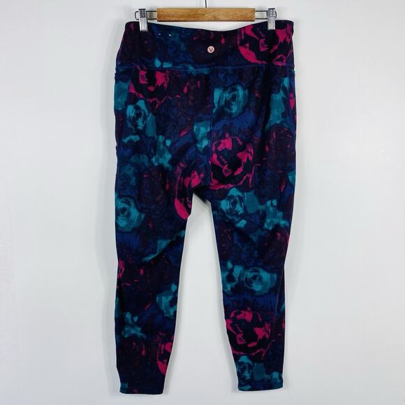 Livi Active Lane Bryant Plus Size 18 20 High Rise Soft 7/8 Leggings With Pockets - Picture 4 of 5